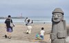 Weekend seaside walk in Jeju