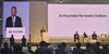 Hyundai Motor chair speaks at Indian factory