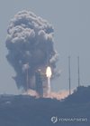 South Korea's homegrown space rocket Nuri lifts off from Naro Space Center in Goheung, South Jeolla-Gwangju Province, southwestern South Korea, on Oct. 7, 2026, as South Korea launches the rocket on its fifth flight to place into orbit 15 satellites, including five that will form part of the country's first domestically launched microsatellite constellation. (Yonhap) (END)