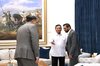 President Prabowo Subianto (left) and FBI Director Kash Patel in Jakarta, on Wednesday (July 22, 2026).