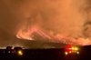 A fire broke out on the cliff of ​​Mount Bromo, East Java