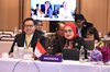 Director General of Industrial Relations and Labor Social Security at the Ministry of Manpower Indah Anggoro Putri