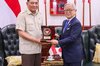 Indonesian Defense Minister and Japan Ambassador