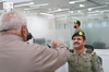 First Departing Pilgrims Complete Procedures at Jadidat Arar Port