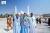Guests of Custodian of Two Holy Mosques' Program Visit Martyrs' Cemetery, Quba Mosque