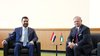 Iraqi PM, Ali Faleh al-Zaidi (left) Jordan’s King Abdullah II ibn Al Hussein, (right) 