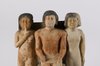 This image, provided by the Brooklyn Museum, shows part of the Statue of Nykara and his Family. (PHOTO NOT FOR SALE) (Yonhap)