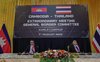 KUALA LUMPUR, Aug 7 — Cambodian Defence Minister General Tea Seiha (left) and Thailand's Acting Defence Minister General Nattaphon Narkphanit (right) during the exchange of the Memorandum of Understanding (MoU) documents between the two countries at the General Border Committee (GBC) Meeting at Wisma Perwira today.  -- fotoBERNAMA (2025) 