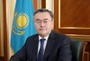 Shown in this photo provided by the Embassy of Kazakhstan in South Korea is Kazakhstan's Foreign Minister Mukhtar Tileuberdi. (PHOTO NOT FOR SALE) (Yonhap)