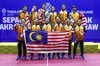 Malaysia's long wait to end the drought in the team regu sepak takraw championship finally materialised when the national squad defeated arch-rivals Thailand 2-1 in the final of the 2025 SEA Games here on Sunday.