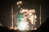 The Nuri space rocket takes off from Naro Space Center in Goheung, 473 kilometers south of Seoul, on Nov. 27, 2025, in this file photo released by the Korea Aerospace Research Institute. (PHOTO NOT FOR SALE) (Yonhap)