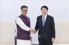 Vietnamese President receives Indian minister of parliamentary affairs, minority affairs
