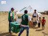 KSrelief Distributes Shelter Assistance in Yemen's Hajjah