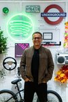 Gautam Talwar, the general manager for Asia-Pacific at Spotify, poses for a photo at the streaming platform's pop-up venue in Seoul on Sept. 9, 2026, in this photo provided by the company. (PHOTO NOT FOR SALE) (Yonhap)
