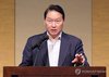 This image, provided by the Korea Chamber of Commerce and Industry (KCCI), shows KCCI Chairman Chey Tae-won during a meeting held in Sendai, Japan, on Aug. 31, 2026. (PHOTO NOT FOR SALE) (Yonhap)