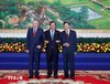 General Secretary of the Communist Party of Việt Nam (CPV) To Lam (left), President of the Cambodian People’s Party (CPP) Hun Sen (right), and General Secretary of the Lao People’s Revolutionary Party (LPRP) Thongloun Sisoulith at the high-level meeting in Phnom Penh (Photo: VNA)